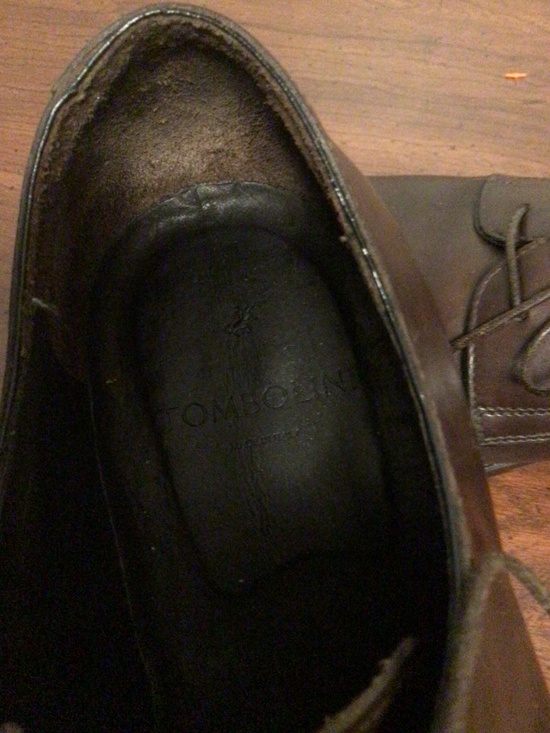 TOMBOLINI Italian leather handmade elegant dress shoes wedding business SZ 44 main image 15
